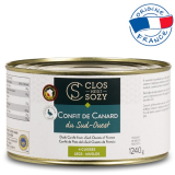 Clos Saint Sozy Confit de canard  Pulpe de rata confiate 4 bucati 1.240 g   IGP