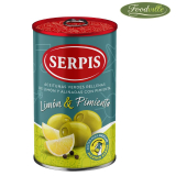 SERPIS Masline verzi umplute cu Lamaie si Piper