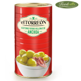 El Torreon Masline verzi umplute cu ansoa 1460 g