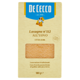 De Cecco Paste lasagna cu ou  No 112 - 500 g