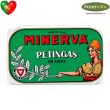 MINERVA Conserva sardine portugheze mici in ulei de masline 90g 