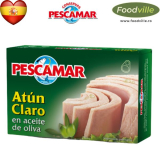 PESCAMAR Ton galben Yellowfin in ulei de masline 110 g