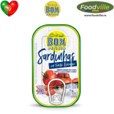 BOM PETISCO Conserva sardine portugheze in sos tomat organic 120 g