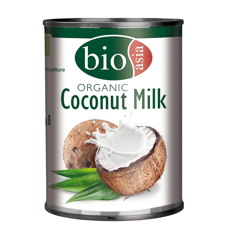 BIOAsia Lapte de cocos BIO, 400 ml