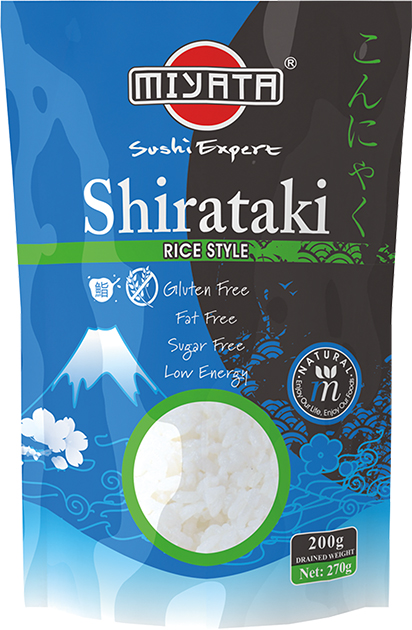 Paste Shirataki din faina de Konjac  stil orez  270 g