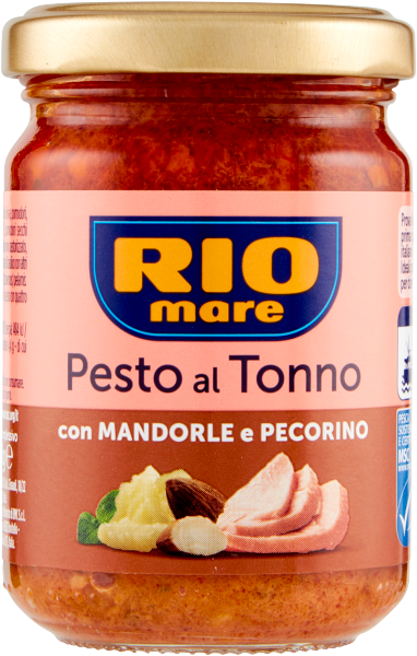 RIO Mare Pesto cu ton ,migdale si pecorino 130 g