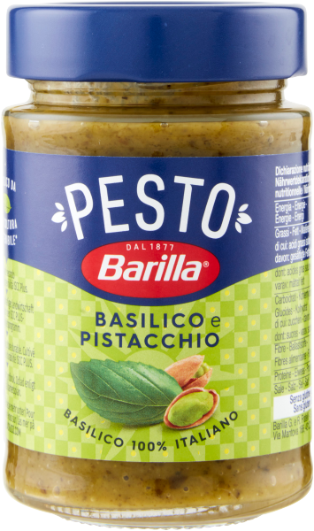 Barilla Sos  Pesto cu Fistic si busuioc 190 g