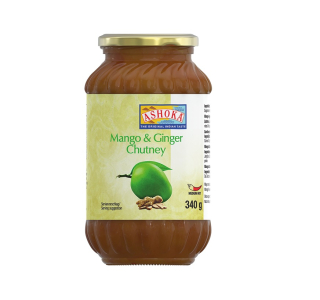 Ashoka Sos chutney de mango, cu ghimbir 340 g