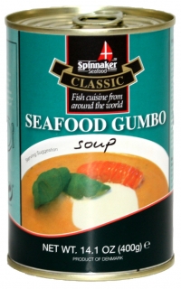 Spinnaker Seafood- Supa crema de fructe de mare Seafood Gumbo 400 g