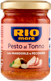 RIO Mare Pesto cu ton ,migdale si pecorino 130 g
