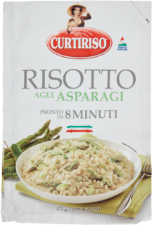 Curtiriso RISOTTO rapid cu Sparanghel 175 g- gata in 8 minute